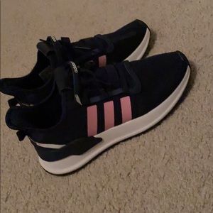 Adidas Blue and Pink Kids 5.5